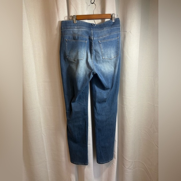 Soft surroundings pull on jeans size‎ medium tall 0434 - Picture 4 of 10